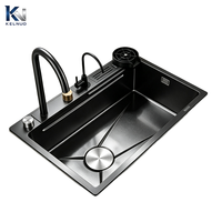 Robinet extractible multifonctionnel pour évier de cuisine, livraison rapide, anti-rayures