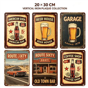 Affiche de film de cinéma personnalisée, panneau mural vintage en fer, enseignes suspendues, imperméables, écologiques, décoration pour restaurant et bar - Product Image 2