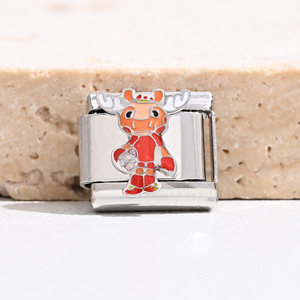 Modular Bracelet Italian DIY Charm Set 2026 Usa Canadian Cup Mascot Series Unisex Fashion Jewelry Gift - Product Image 4