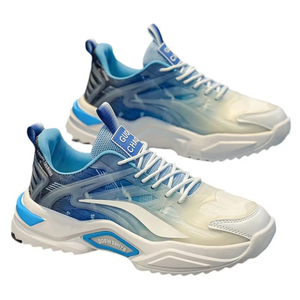 New Men's Chunky Sports <b>Shoes</b>-Stylish Mesh Breathable Casual Summer Fashion Comfortable with Insole Material - Product Image 1