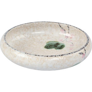 Bol à riz en céramique pour hôtel et restaurant Plat rond Assiette à dîner <span class=keywords><strong>Vaisselle</strong></span> Salade d'hirondelle Assiette alimentaire - Product Image 5