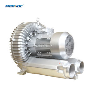 Pompe à <span class=keywords><strong>air</strong></span> à vide à anneau de 10 CV 7,5 kW, souffleur d'<span class=keywords><strong>air</strong></span> turbo haute puissance, souffleur industriel à aspiration régénérative - Product Image 3