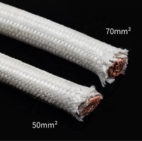 500°C Reinkupfer-Glimmerdraht Hitzebeständiges Kabel Glasfaser-Ummantelter Draht Hochtemperatur-Heizdraht für Extruder-Kunststoffmaschinen