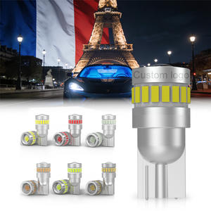 Ampoule LED T10 Super Lumineuse W5W 194 168 CANBUS Sans Erreur 6000K Blanc pour Intérieur de Voiture, Éclairage de Plaque d'Immatriculation et Feux de Position Latéraux - Product Image 1