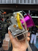 Adaptateur de filtre à air pour carburateur de moto SNOR, embouchure d'admission 50mm 55mm, pièces d'admission moteur