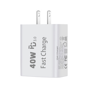 Cargador Multi-Puerto USB-C de 40W Estándar Estadounidense para Teléfonos Samsung y Apple iPhone 16 - Un Producto Transfronterizo de Gran Venta - Product Image 3