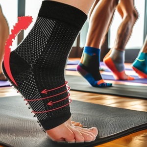Calcetines de Compresión Unisex para Adultos, Transpirables, Tejidos, con Soporte para Correr, Deportes de Verano, Finos, de Color Sólido, Spandex y Poliéster - Product Image 2