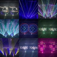 Système de spectacle laser RGB 3D d'animation pour scène, DJ, fête, mariage, 10w 12w Ilda Dmx