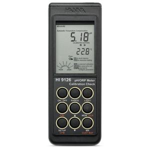 เครื่องมือ <span class=keywords><strong>Hanna</strong></span> HI9126เครื่องวัด PH/ORP MV แบบพกพากันน้ำพร้อม CAL check, ATC, backlit LCD และการออกแบบ IP67ขรุขระ - Product Image 2