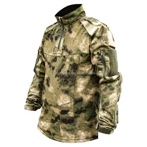 SPARK TAC Rip Stop Frog ropa táctica almohadillas de concha suave trajes tácticos uniformes tácticos de combate de camuflaje, FG