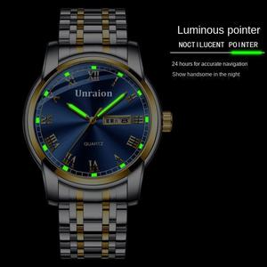 Reloj Mecánico Automático Genuino para Hombre, Caja de Metal, Acrílico, Resistente al Agua 30 ATM, Moderno, Doble Calendario, Luminoso, de Negocios - Product Image 5