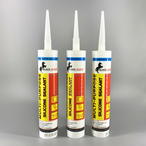 Olivia <span class=keywords><strong>Blanc</strong></span> Wurth Cartouche Résistant Aux Intempéries Saucisse Verre Colle Mastic Silicone à Polymérisation Neutre - Product Image 2