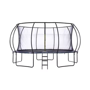 Trampoline de jardin Zoshine Premium Durable Safety Bounce en forme de citrouille, résistant aux intempéries, pour le plaisir du saut dans les parcs - Product Image 2