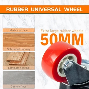 Outil mobile personnalisable de fer de structure incluse de soutien d'OEM d'outil mobile de meubles de 5 roues - Product Image 5