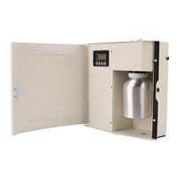 Diffuseur de parfum HVAC pour la maison, diffuseur d'arômes sans eau, diffuseur d'huiles essentielles sans eau, design en métal texturé, diffuseur d'air aromatique