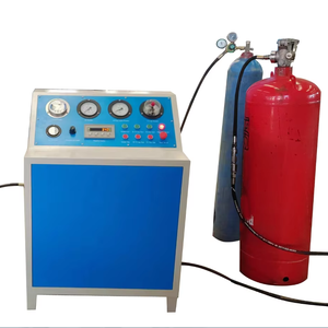 CE Certified FM200 Fire Extinguisher Filling Machine Automatic PLC-Controlled High-Accuracy Equipment for Chemical Water - Product Image 1