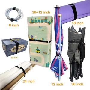 Correa Ajustable Reutilizable con Gancho y Bucle, Logotipo Personalizado, Hebilla Autoadhesiva Ecológica con Característica de Resistencia al Calor - Product Image 6