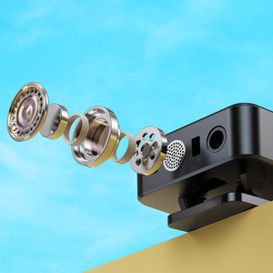 SX62 High-End 2.4G Wireless Lavalier Microphone RGB Lighting Type-C Noise Reduction for Function for On-Site Video - Product Image 5