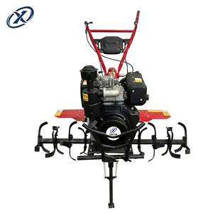 <span class=keywords><strong>Motoculteur</strong></span> diesel 8 kW à démarrage électrique 190FA 12 CV, entraînement par engrenages, profondeur de travail maximale 1350 mm, professionnel, avec plateau <span class=keywords><strong>pour</strong></span> batterie - Product Image 3