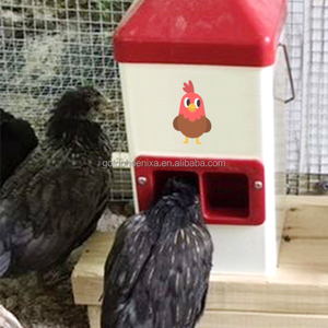 YYC DIY patio trasero pollito alimentador codorniz Puerto kits alimentador <span class=keywords><strong>de</strong></span> aves <span class=keywords><strong>de</strong></span> corral para aves pequeñas - Product Image 6