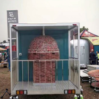 Pour WEBETTER remorque de restauration personnalisée cuisine complète four à pizza mobile camion de nourriture pour restauration rapide pour collations et hot-dogs