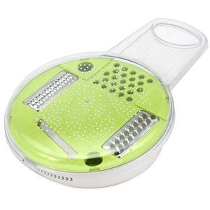 Bán Buôn Đa Chức Năng <span class=keywords><strong>4</strong></span> Trong 1 Tỏi Gừng Zester Khoai Tây Slicer Tay Rau Vắt Tay Với Container - Product Image 1