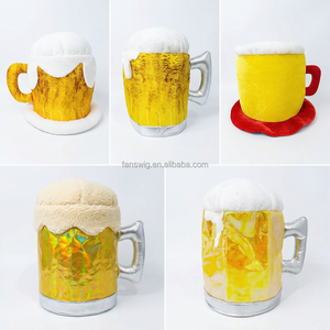 Sombrero <span class=keywords><strong>de</strong></span> Cerveza al por Mayor, Gorro <span class=keywords><strong>de</strong></span> Cristal para Cerveza, Gorros <span class=keywords><strong>de</strong></span> Cerveza Oktoberfest, Disfraz <span class=keywords><strong>de</strong></span> Fiesta, Accesorio <span class=keywords><strong>de</strong></span> Disfraz para Despedida <span class=keywords><strong>de</strong></span> Soltero, Sombrero <span class=keywords><strong>de</strong></span> <span class=keywords><strong>Halloween</strong></span> para Hombres y Mujeres - Product Image 2