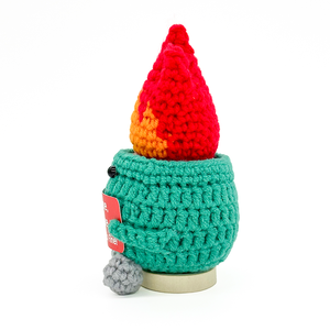 Poupée en pot en crochet tricoté, écologique, jouet anti-stress, fait main, cadeau d'anniversaire pour meilleur ami, soutien émotionnel - Product Image 3