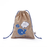 Sacs en toile de jute écologiques avec cordon de serrage, personnalisables avec logo, pour cadeaux et faveurs, vente en gros, sacs en jute naturel pour mariage, fête, savon, bougie