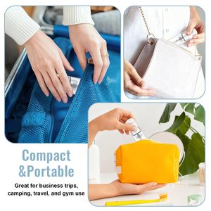 Botella de Espuma Transparente de PET de 2 oz/60 ml con Bomba y Tapa Antiderrames para Jabón de Manos, Champú, Mousse para el Cabello, <span class=keywords><strong>Autobronceador</strong></span>, Limpiadores Faciales - Product Image 5