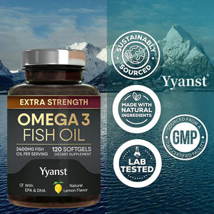 Cápsulas blandas de Omega-3 y aceite de pescado con EPA y DHA de marca privada de alta calidad, saludables para los ojos, promueven la salud cerebral y el apoyo articular. - Product Image 4