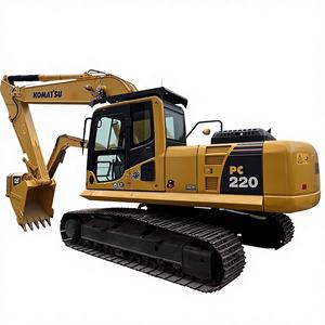 Excavadora Komatsu de 20 Toneladas, Usada en Japón, Modelo PC220, Equipo Original, Máquina Económica, Motor Honda, Bomba de Buena Calidad - Product Image 1