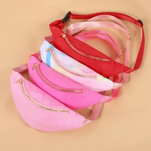 Wholesale Fashion Outdoor Luxury Crossbody Classic Waist Belt Bag Cute Nylon Fanny Pack For Kids