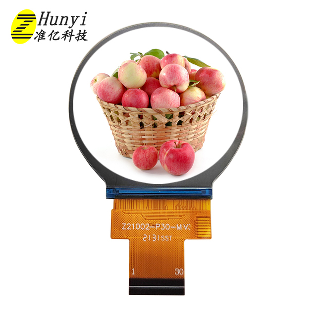 IPS Round LCD Display 2.1 Inch 480*480 with Capacitive Touch Screen 2.1 Full Lamination Process G+G Structure