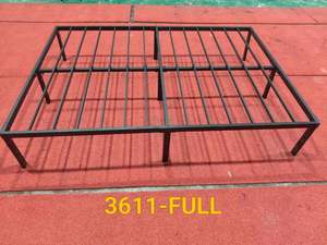 Warehouse Iron Durable Living Room Hotel Metal <b>Platform</b> Adjustable Customizable Modern Bedroom Furniture <b>Bed</b> <b>Frame</b> King Size - Product Image 3