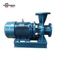 Pompa Booster Sentrifugal Horizontal 5.3m3/Jam, Head 36m, 2.2kw untuk Peningkatan Tekanan Pipa Kebakaran