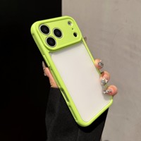 Coque de téléphone pour iPhone 17, motif animal, cadre de refroidissement, finition mate semi-transparente, protection intégrale anti-chute 360°