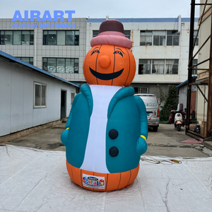 Marioneta de calabaza de dibujos animados inflable de nuevo estilo de 3m de altura para Castle House Nightclub Stage Decor - Product Image 3