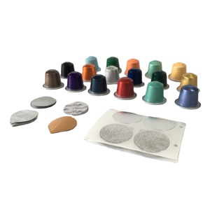 Cápsulas de Café Desechables de Aluminio con Forma de Espresso, Personalizadas de Fábrica en China, con Tapa Termosellada - Product Image 6
