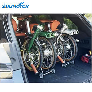 Sailimotor 16 pulgadas 250W Hub Motor <span class=keywords><strong>Brompton</strong></span> estilo plegable E-Bike 20 pulgadas 36V 350W <span class=keywords><strong>bicicleta</strong></span> eléctrica de ciudad para montar - Product Image 6