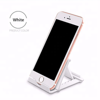Support universel de téléphone portable réglable en plastique, support de bureau pliable pour accessoires de téléphone de tablette