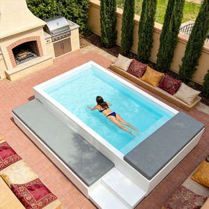 Piscina de techo, casa, suministros portátiles, spa de natación, piscina grande, acrílico transparente, cascada para perros, contenedor de envío, piscina de jardín - Product Image 4