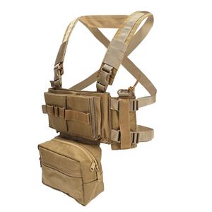 Chaleco Táctico Modular Ajustable con Bolsa Desmontable para Cargadores de 5.56/7.62 para Defensa Personal - Product Image 3