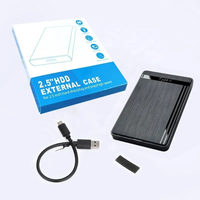 Carcasa Externa para Disco Duro SATA de 2.5 Pulgadas, Interfaz USB 3.0, Carcasa de Plástico para SSD, Compatible con Modelos de 7.5mm y 9.5mm, Modelo U25Q830M, en Stock