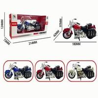 Figurines de moto en alliage Prince Halley, échelle 1/12, jouets pour enfants, modèle de course de vélo de sport, Simulation de voiture, collection pour garçons