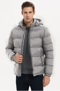 Chaqueta de Plumón Personalizada para Hombre, con Capucha, Acolchada, Impermeable, para Invierno, Abrigo con Capucha para Hombre - Product Image 3