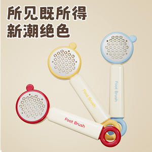 Piedra pómez redonda de doble cara para exfoliar los pies, herramienta para eliminar la piel muerta y el callos con mango. - Product Image 3