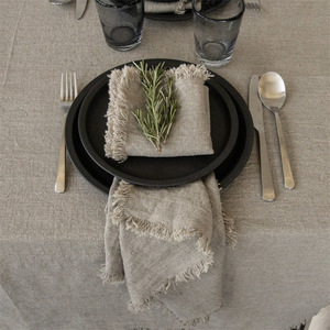 Wedding Cloth Napkins Cotton Linen Dinner Kitchen <strong>Tea</strong> <strong>Towels</strong> Table Design Mat Christmas Decoration - Product Image 5