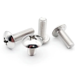JISB1111T Phillips Truss Large Flat Cross Screw <b>Bolt</b> 10/50X <b>M2</b> <b>M2</b>.5 M3 M4 M5 M6 304 A2-70 Stainless Steel Zinc Plated Plain Iron - Product Image 3