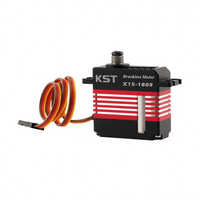 KST X15-1809 V8.0 24Kgf.cm 0.07sec Pièces d'avion RC HV Mini Servomoteur en alliage d'aluminium sans balais CC cyclique pour plateau de direction